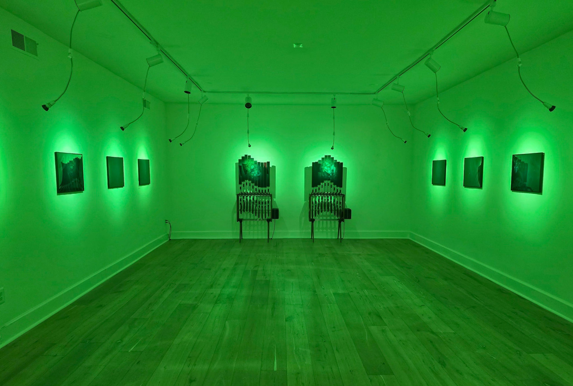 GREEN SCALE installation view, Korean Cultural Center Washington, D.C., 2026
